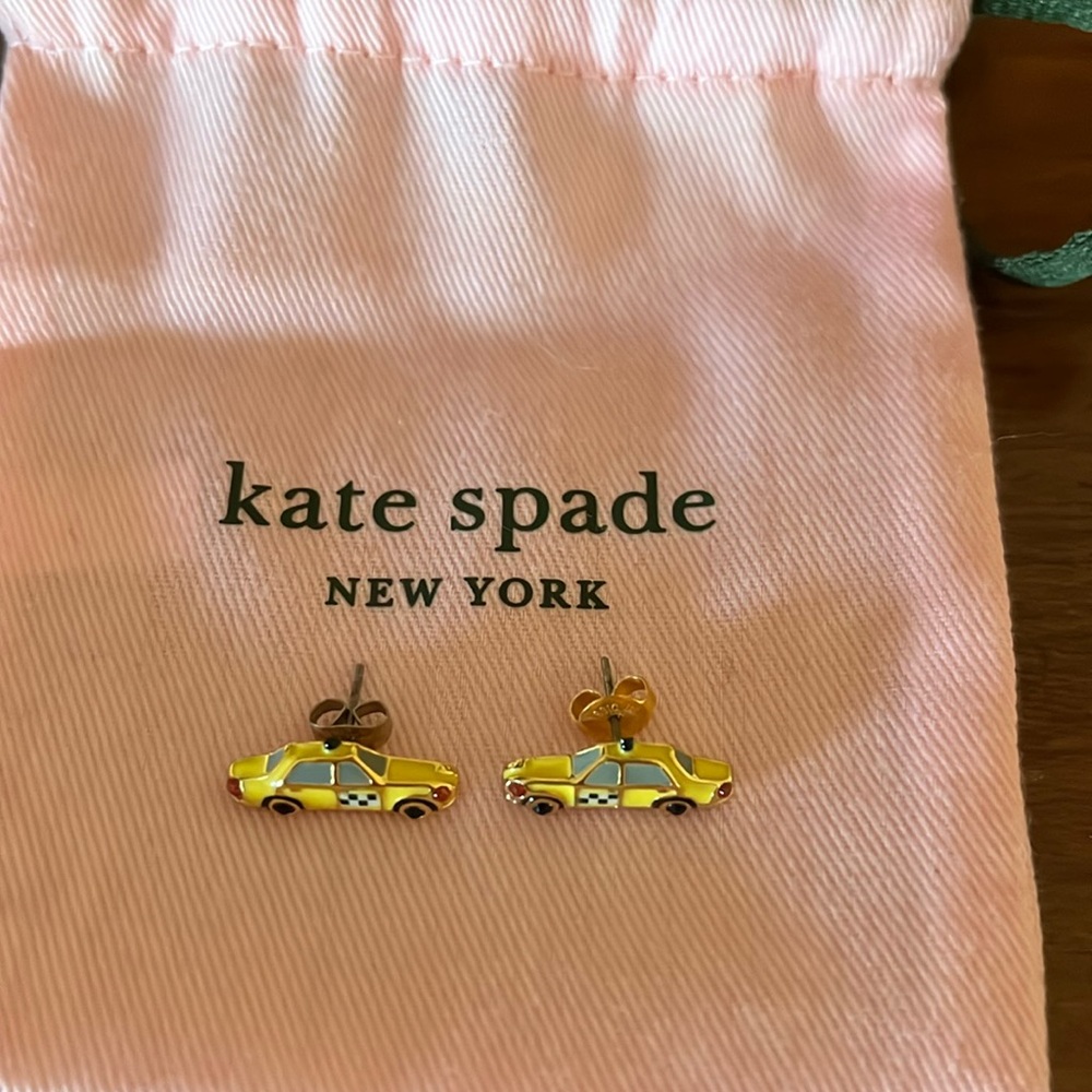 Kate Spade Taxi Earrings